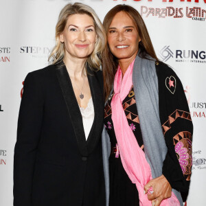 Exclusif - Nathalie Nicoloff (fondatrice de l'association), Nathalie Marquay-Pernault - Photocall du gala des 10 ans de l'association "Juste Humain" au Paradis Latin à Paris le 04 avril 2023. Slimane et ses amis viendront enchanter la scène du Paradis Latin pour célébrer l'engagement de l'association " Juste Humain " qui oeuvre depuis 10 ans au chevet des enfants et des adolescents hospitalisés. © Christophe Clovis / Bestimage 