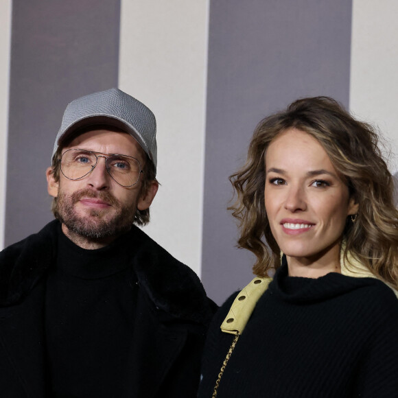 Exclusif - Philippe Lacheau et Elodie Fontan - Photocall de l'avant-première du film "Les Trois Mousquetaires : D'Artagnan" aux Invalides à Paris le 21 mars 2023. © Jacovides / Moreau / Guirec / Bestimage