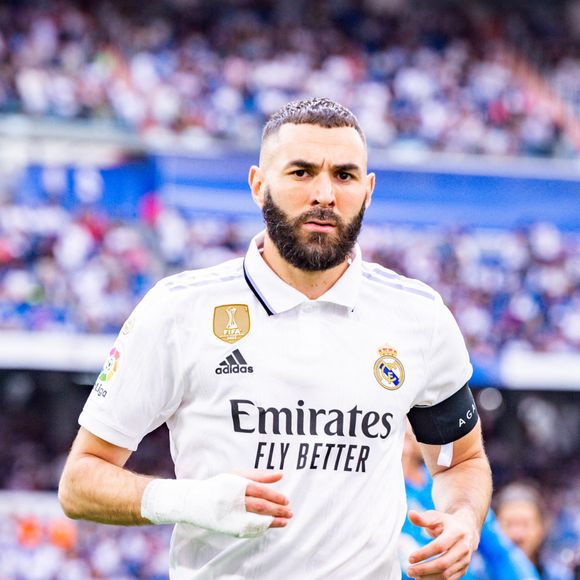 La compagne de Karim Benzema se convertit à l'Islam par amour
Karim Benzema très ému lors de son dernier match avec le Real Madrid au stade Santiago Bernabeu, le 4 juin 2023. © Agencialof/Action Plus Sports via Zuma Press/Bestimage