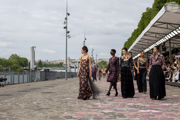 Défilé Chanel collection Haute Couture Automne/Hiver 2023/24 lors de la Fashion Week de Paris (PFW), à Paris, France, le 3 juillet 2023.
