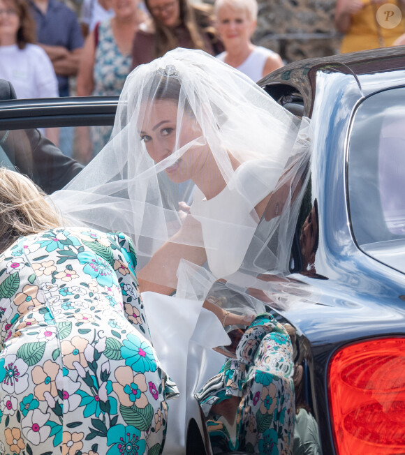 Lady Tatiana Mountbatten - Les invités arrivent au mariage de Lady Tatiana Mountbatten et Alick Dru à la cathédrale de Winchester, le 23 juillet 2022. Lady Tatiana Mountbattent est une cousine éloignée de la reine Elisabeth II d'Angleterre. 