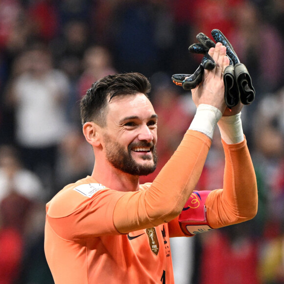 Hugo Lloris - Match de demi-finale "France - Maroc" lors de la Coupe du Monde 2022 au Qatar (FIFA World Cup Qatar 2022) le 14 décembre 2022.