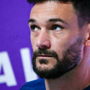 Hugo Lloris en conférence de presse lors de la Coupe du Monde 2022 au Qatar (FIFA World Cup Qatar 2022), le 13 décembre 2022. © William Volcov/Zuma Press/Bestimage