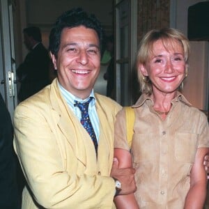 Christian Clavier et Marie-Anne Chazel à Paris