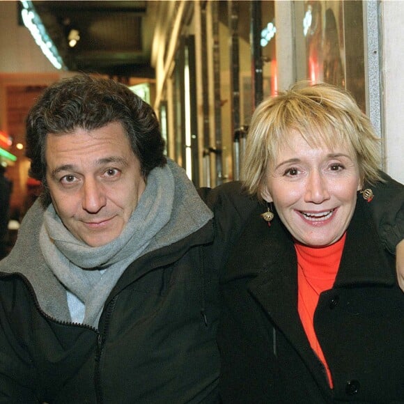 Christian Clavier et Marie-Anne Chazel ont refait leur vie chacun de leur côté depuis.
Christian Clavier et Marie-Anne Chazel à Paris