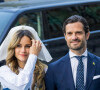 Le prince Carl Philip et la princesse Sofia sont les heureux parents d'Alexander (7 ans), Gabriel (5 ans) et Julian (2 ans).
Le prince Carl Philip et la princesse Sofia arrivent à une réception au Musée Nordique (Nordiska museet) pour la fête nationale suédoise à Stockholm.