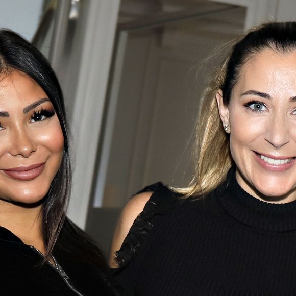Exclusif - Maeva Ghennam (Maevaa), Magali Berdah, Melanight - Enregistrement de l'émission "L'instant de Luxe" pour la chaîne "Non Stop People" à Paris le 10 octobre 2019. © Cédric Perrin/Bestimage 