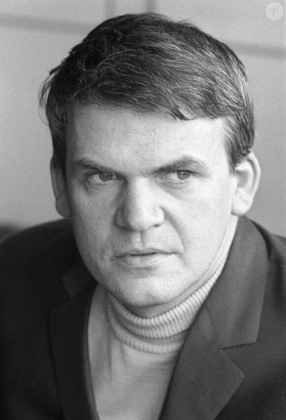L'écrivain franco-tchèque Milan Kundera, mai 1968. Photo by CTK/ABACAPRESS.COM