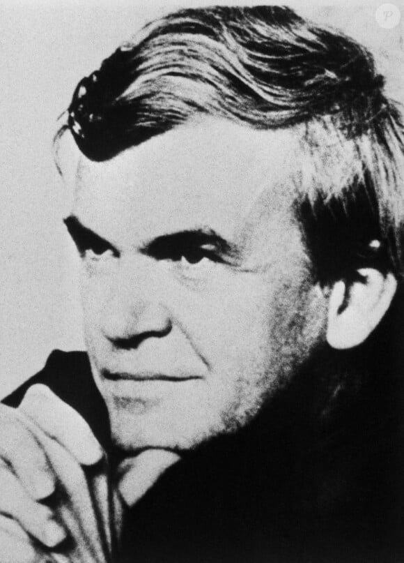 L'écrivain franco-tchèque Milan Kundera. Photo by CTK/ABACAPRESS.COM