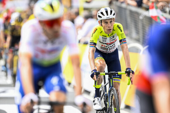 Meintjes Louis (ZAF) of Intermarche - Circus - Wanty at the finish line during stage 1 of the 110th edition of the Tour de France 2023 cycling race, a stage of 182 kms with start and finish in Bilbao on July 01, 2023 in Bilbao, Spain, 01/07/2023 © PhotoNews/Panoramic/Bestimage 
