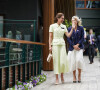 Kate Middleton portait une ravissante tenue vert pâle pour la finale dames de Wimbledon ce samedi 15 juillet.
La princesse de Galles lors d'une visite pour le 13e jour du tournoi de Wimbledon ce samedi 15 juillet. © Bestimage