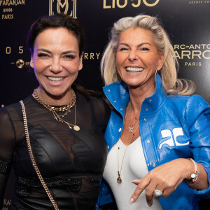 Sandra Sisley et Caroline Margeridon - Soirée à la suite Sandra & Co lors du 76ème Festival International du Film de Cannes le 21 mai 2023. © Aurelio Stella /Bestimage 