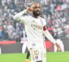 Et c'est vers ce choix qu'elle s'est tournée. La Toile s'est alors enflammée. La raison ? Le général Lacazette est loin d'être un militaire de l'armée française mais tout simplement le surnom donné au joueur de foot professionnel Alexandre Lacazette.
Joie de Alexandre Lacazette (lyon) - Match de Football de Ligue 1 Uber Eats Olympique Lyonnais vs Stade de Reims (3-0) au Groupama Stadium à Lyon, France le 27 Mai 2023. © Frédéric Chambert / Panorami / Bestimage