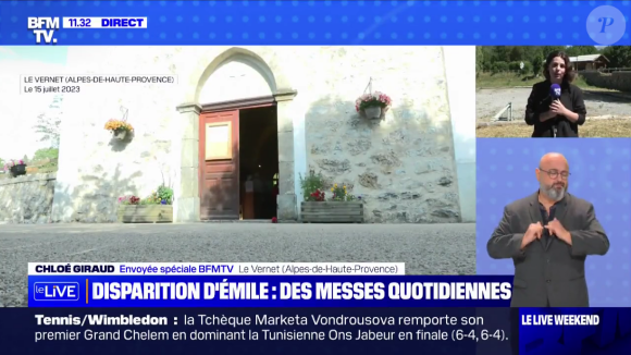 Le petit Émile, 2 ans a disparu il y a 10 jours dans les Alpes-de-Haute-Provence. ©BFMTV