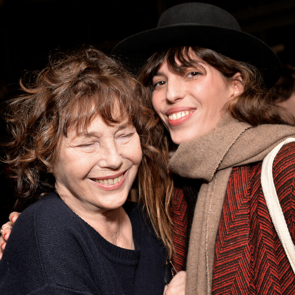 Jane Birkin et sa fille Lou Doillon - Ouverture de la rétrospective Jane Birkin à la cinémathèque française à Paris le 25 janvier 2017 . © Veeren/Bestimage