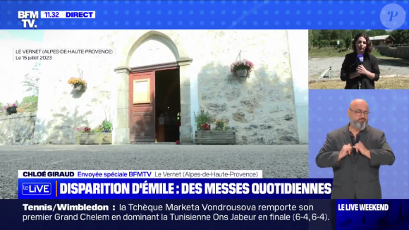 Le petit Émile, 2 ans, a disparu il y a un peu plus d'une semaine dans le Vernet. ©BFMTV