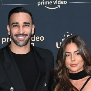 Séparation - Adil Rami s'est séparé de Léna - Adil Rami et sa compagne Léna Guillou - Photocall de la cérémonie des Trophées UNFP 2022 au Pavillon Gabriel à Paris le 15 mai 2022. © Coadic Guirec/Bestimage 