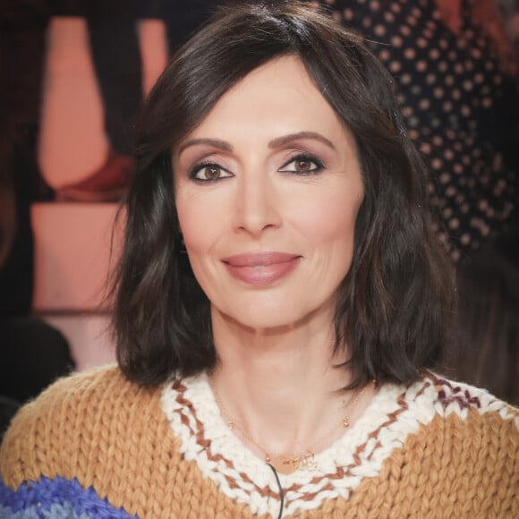 Exclusif - Géraldine Maillet sur le plateau de l'émission TPMP (Touche Pas à Mon Poste) et diffusée sur C8 - Paris le 9 janvier 2023 - © Jack Tribeca / Bestimage 