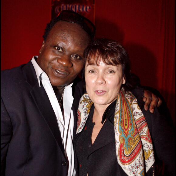 Magloire et Fabienne Egal - Soirée Jubilé par les Toiles du Cirque de Moscou à la Pelouse de Reuilly à Paris. (BAHI / BESTIMAGE)