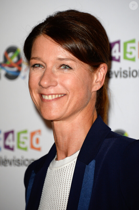 Carole Gaessler au photocall de France Télévisions, pour la présentation de la nouvelle dynamique 2016-2017, à Paris, le 29 juin 2016. © Guirec Coadic/Bestimage