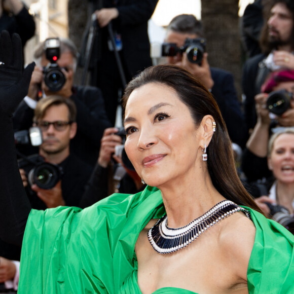 Michelle Yeoh - Montée des marches du film " Firebrand (Le jeu de la reine) " lors du 76ème Festival International du Film de Cannes, au Palais des Festivals à Cannes. Le 21 mai 2023 © Jacovides-Moreau / Bestimage