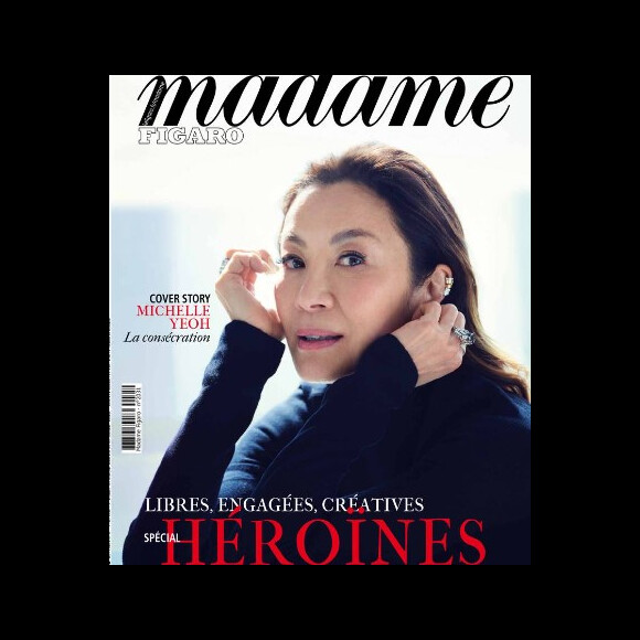 Retrouvez toutes les informations sur Michelle Yeoh dans le magazine Madame Figaro du 28 juillet 2023.
