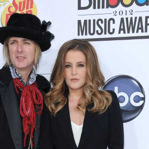 Lisa-Marie Presley et Michael Lockwood à Las Vegas en 2012.