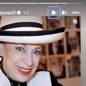 Diane Leyre rend hommage à Geneviève de Fontenay après l'annonce de sa mort. Instagram