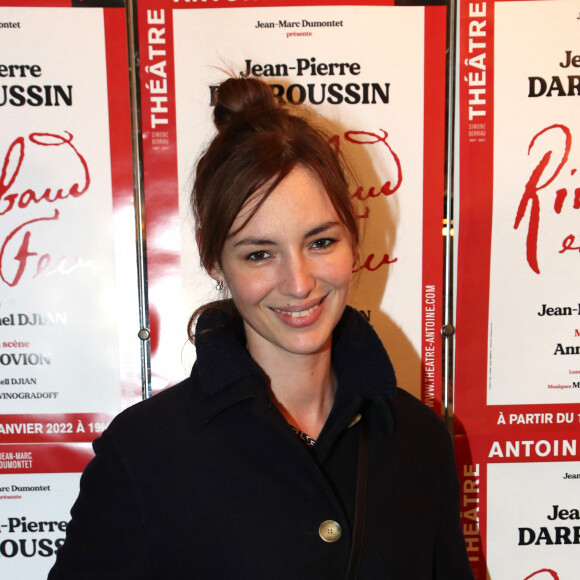 Exclusif - Louise Bourgoin - Générale de la Pièce "Rimbaud en Feu" au théatre Antoine à Paris le 13 janvier 2022. © Bertrand Rindoff Petroff / Bestimage