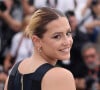 Elle a assuré que si c'était à refaire, elle le referait "tout de suite". Adèle Exarchopoulos a même précisé qu'elle n'a pas de honte "à prendre du plaisir ou à gagner de l'argent".
Adèle Exarchopoulos au photocall de "Le règne animal" lors du 76ème Festival International du Film de Cannes, le 18 mai 2023.