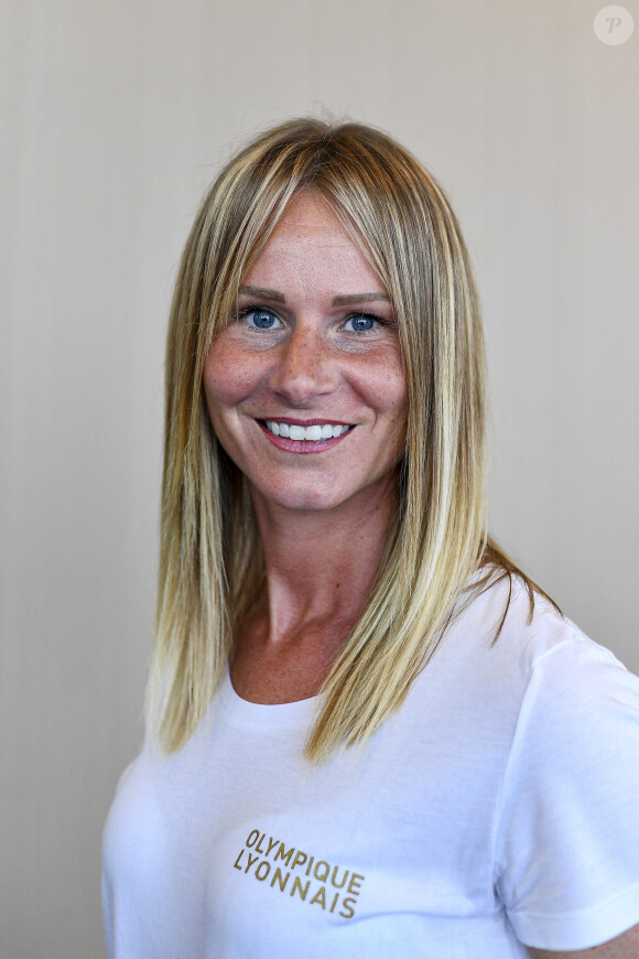 Exclusif - Amandine Henry lors du match de football caritatif (Le match des héros Unicef) entre l'OL Légendes et la team Unicef au Groupama Stadium à Lyon en faveur des enfants d'Ukraine et pour célébrer les 20 ans du premier titre de Champion de France de l Olympique Lyonnais le 10 mai 2022. © Pierre Perusseau / Bestimage 