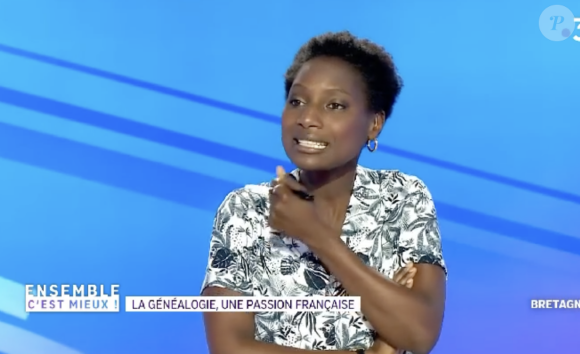 N'Fanteh Minteh, journaliste joker du "12.45", sur M6