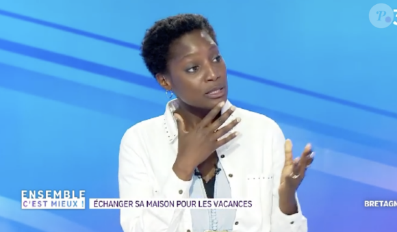 N'Fanteh Minteh, journaliste joker du "12.45", sur M6