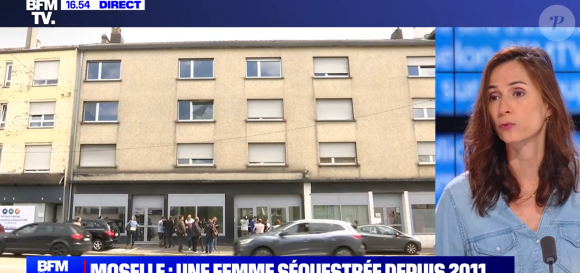 Femme qui aurait été séquestrée par son mari en Moselle : une voisine témoigne.
Capture BFMTV.