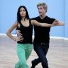 Nicole Scherzinger et Dereck Hough s'entraîne pour l'émission Dancing With the Star