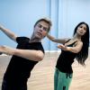 Nicole Scherzinger et Dereck Hough s'entraîne pour l'émission Dancing With the Star
