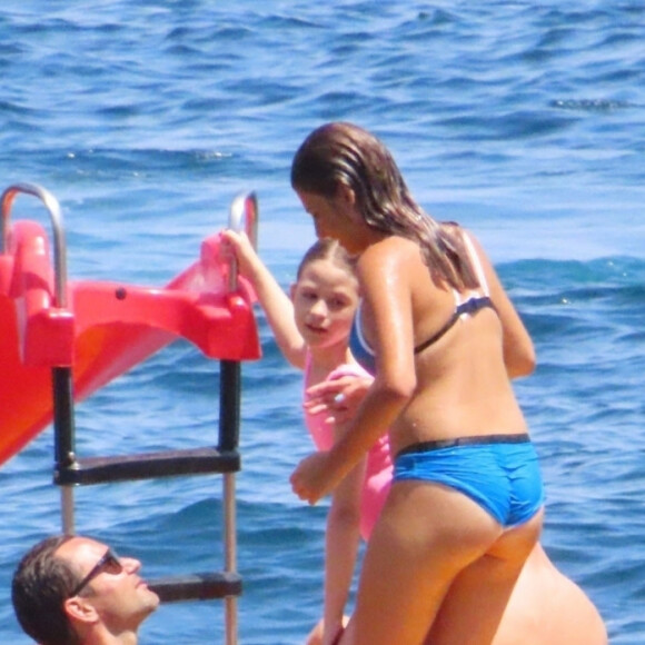 Roger Federer et sa femme Mirka en vacances