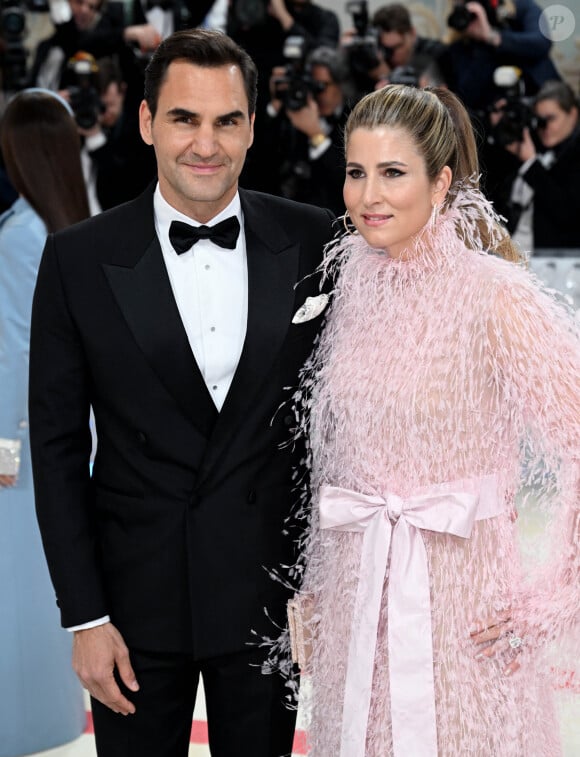 Il est un champion incontesté. Et Roger Federer compte également parmi les sportifs les plus discrets.
Roger Federer et sa femme Mirka - Les célébrités arrivent à la soirée du "MET Gala" hommage au grand couturier Karl Lagerfeld au Metropolitan Museum of Art de New York City, New York, Etats-Unis