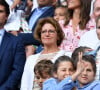 Roger Federer a été l'un des tennismen les mieux payés au monde et possède une sublime villa au bord du lac de Zurich.
Mirka Federer et ses enfants Mila, Leo, Charlene et Lennart lors de la finale homme du tournoi de Wimbledon "Novak Djokovic - Roger Federer (7/6 - 1/6 - 7/6 - 4/6 - 13/12)" à Londres. Catherine (Kate) Middleton, duchesse de Cambridge, est venue remettre les trophées aux joueurs. Londres, le 14 juillet 2019.