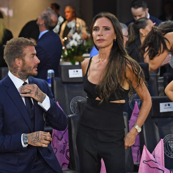 David Beckham et Victoria Beckham présents à Miami