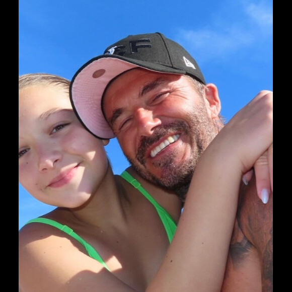 Une chose est sûre toute la famille a passé un bon moment
David Beckham et sa fille sur Instagram