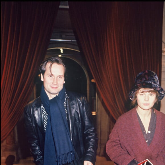 Hippolyte Girardot et Kristina Larsen en 1993