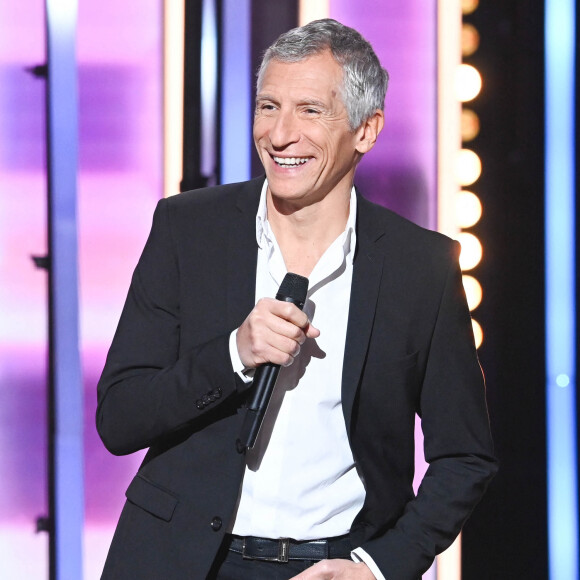 Nagui - Les personnalités se mobilisent lors de la 36ème édition du Téléthon sur le plateau de France 2, avec pour parrain K.Adams, le 3 décembre 2022. © Coadic GUIREC / Bestimage