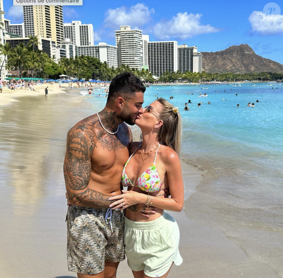 Jessica Thivenin et Thibault Garcia en vacances à Hawaï.