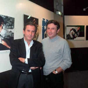 Michel Drucker et Jean Drucker finale Bercy en 1997.