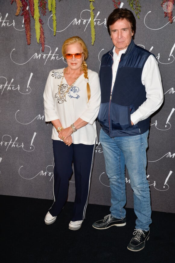 Sylvie Vartan et son mari Tony Scotti - Avant-première du film "Mother!" au cinéma UGC Normandie à Paris, France, le 7 septembre 2017. © Coadic Guirec/Bestimage 