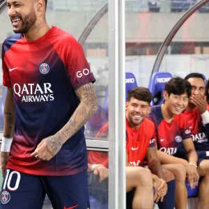 Neymar au Yanmar Stadium Nagai d'Osaka, en juillet 2023. (photo by Yoshio Tsunoda/AFLO)