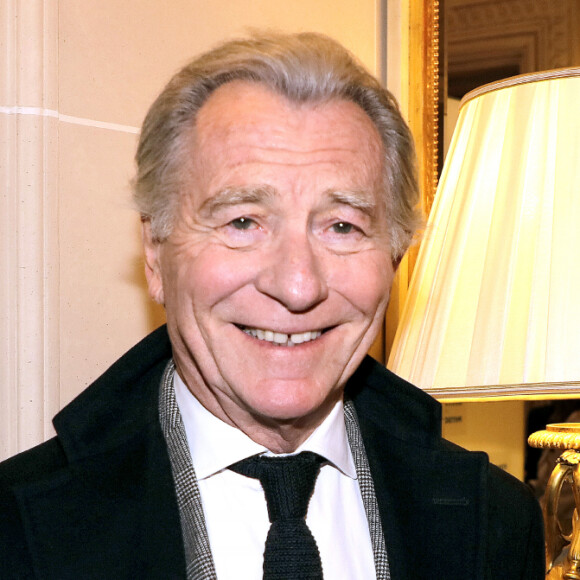 William Leymergie lors de la soirée des "Stéthos d'or 2023" à l'hôtel Four Seasons George V à Paris le 27 mars 2023. © Cédric Perrin / Bestimage