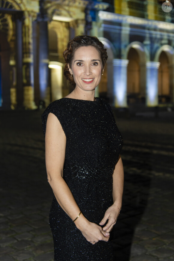 Exclusif - Marie-Sophie Lacarrau - Soirée spéciale " Notre Dame de Paris, Le Grand Concert " qui s'est déroulée dans la Cour des Invalides à Paris 7eme et diffusée sur France 2 samedi 20 Avril 2019. Au programme de ce concert de solidarité, animé par S. Bern et M.S. Lacarrau : une pléiade d'artistes qui interpréteront des chansons inspirées de la Ville Lumière et de la comédie musicale " Notre-Dame de Paris ".De grands noms de la chanson se mélangeront à des figures du classique.Des reportages consacrés à l'histoire de la cathédrale ponctueront leurs prestations, de même que les interventions des habitués de Notre-Dame. Les téléspectateurs qui le souhaitent pourront faire un don par Internet. © Pierre Perusseau / Bestimage