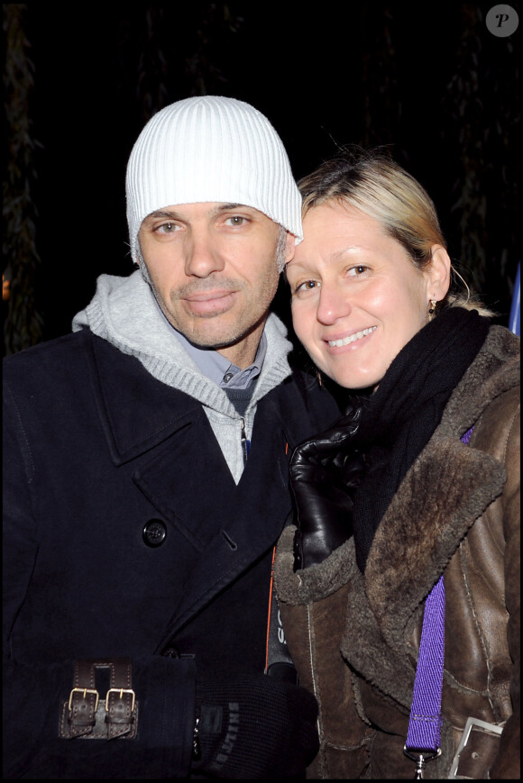 Paul et Luana Belmondo à Disneyland (archive)